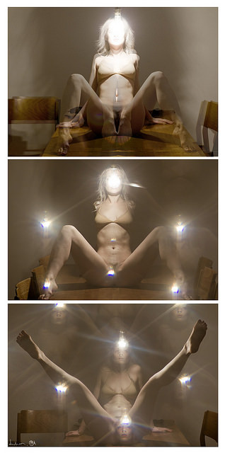 Porn photo dwam:  TripleGoddess on Flickr. Three steps