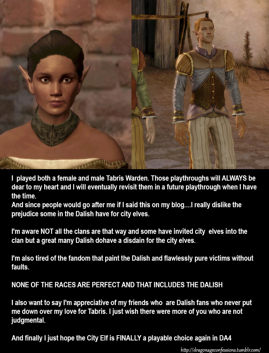 dragon age origin races dragon age origin races