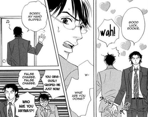 Edi's reading yaoi