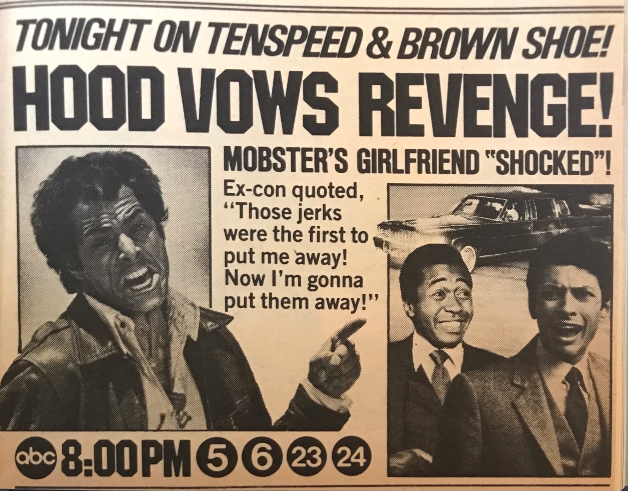 Showbiz Imagery and Forgotten History, The young Jeff Goldblum