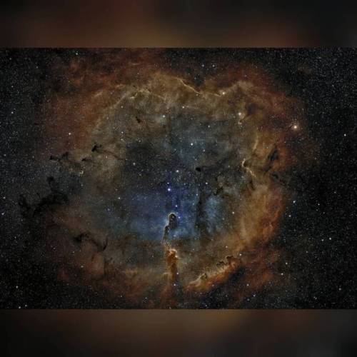 XXX IC 1396: Emission Nebula in Cepheus #nasa photo