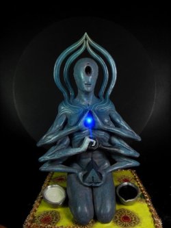 monsterman:  The Healer (better shot blue light) by barbelith2000ad  