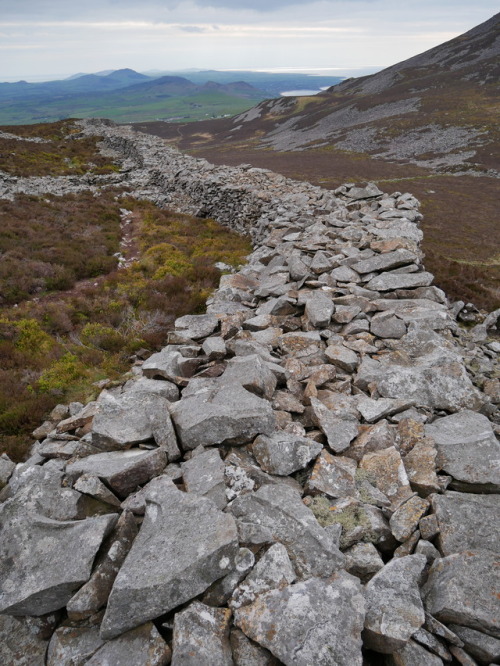 Tre’r Ceiri Iron Age Hill fort, Llyn Peninsula, North Wales, 29.4.17. This has to be one of th