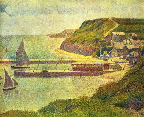 Port-en-Bessin, Georges Seurat, 1888