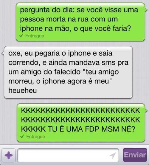 Tenha fé na vida..