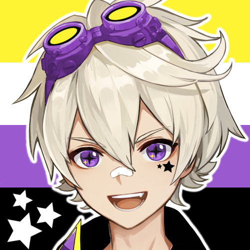 nonbinary Bennett (from Genshin Impact) icons for benny anon!free 2 use, but pls put credit somewher