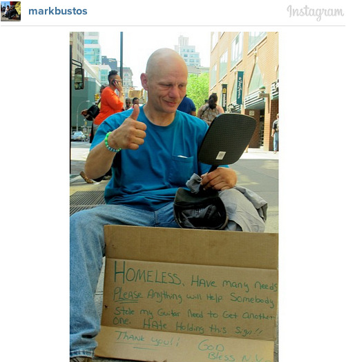ricflairsniece:  huffingtonpost:  STYLIST WHO SPENDS EVERY SUNDAY CUTTING HAIR FOR