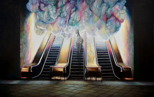 flowartstation:    Shang Chengxiang’s Technicolor, Surreal Worlds