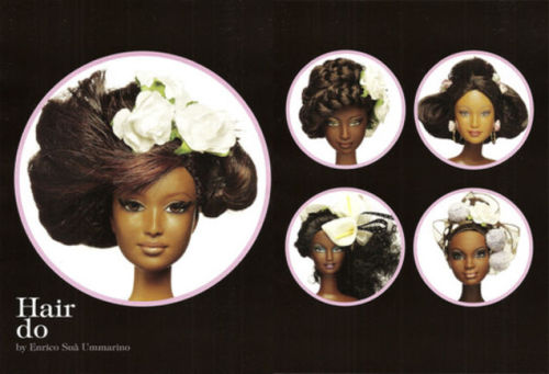 connectingthediaspora:Black Barbie Issue Vogue Italia 2009 