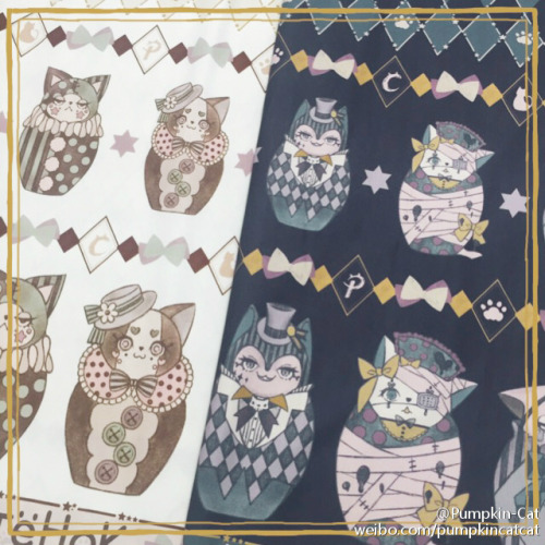 truth2teatold - Pumpkin Cat Matryoshka Kitten series preview