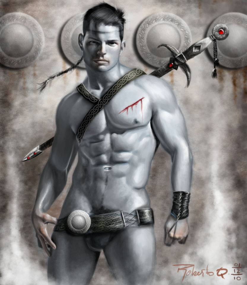 Bikini Armor Battle — The Warrior by elGuaricho find it fitting...