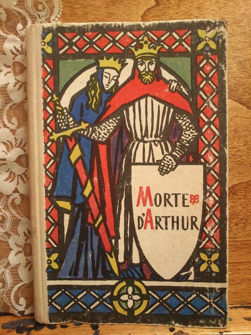 3nightbird3:I am selling this rare antique book of Le Morte d’Arthur by Sir Thomas Malory in my Etsy