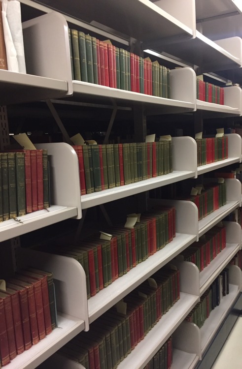 For anyone interested in Greek and Latin literature, the shelves upon shelves of Loeb Classic Librar