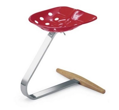 Achille Castiglioni, Mezzadro tractor seat stool, 1957, for Zanotta (with P.G. Castiglioni