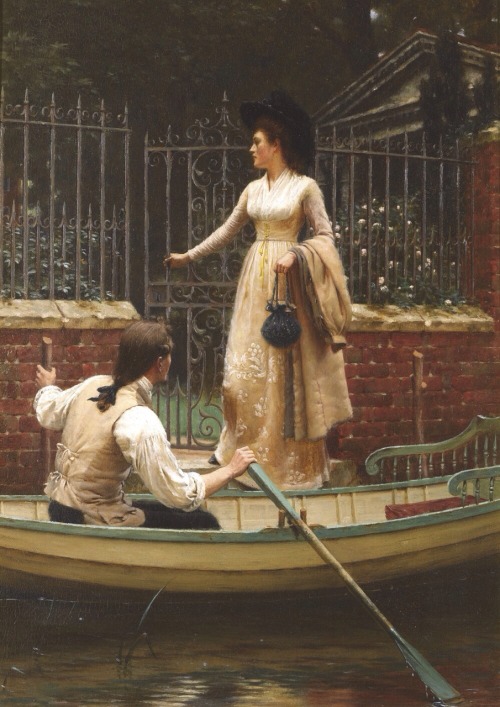 The Elopement, Edmund Blair Leighton