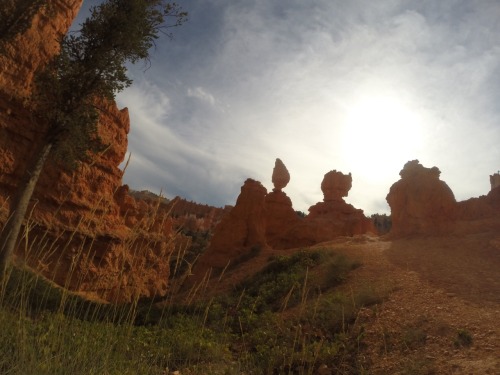 Bryce Canyon National Park is > OTHERWORDLY•»( 1. Of, relating to, or characteristic of another w