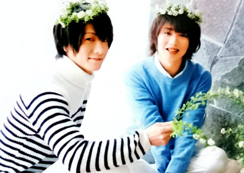 aokinsight:  Suzuki Hiroki and Ueda Keisuke w-photoshoot for POPOLO  