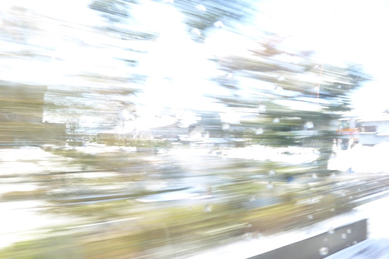 playing around with shutter speed on the bus- I like these.