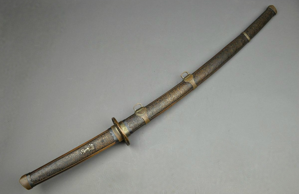 art-of-swords:  Officer’s Sword  Culture: Japanese Measurements: overall    length