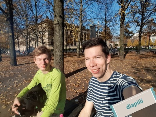 diapiiii: Sunny fall day in BerlinHad a great padded SUNday with the great little guy , @lil-toddler