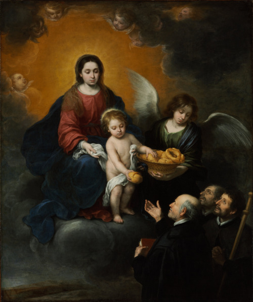 The Infant Christ Distributing Bread to the Pilgrims, Bartolomé Esteban Murillo, 1678