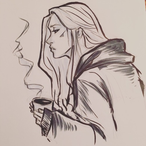 attheshrineofyourlies:Karen Page doodle