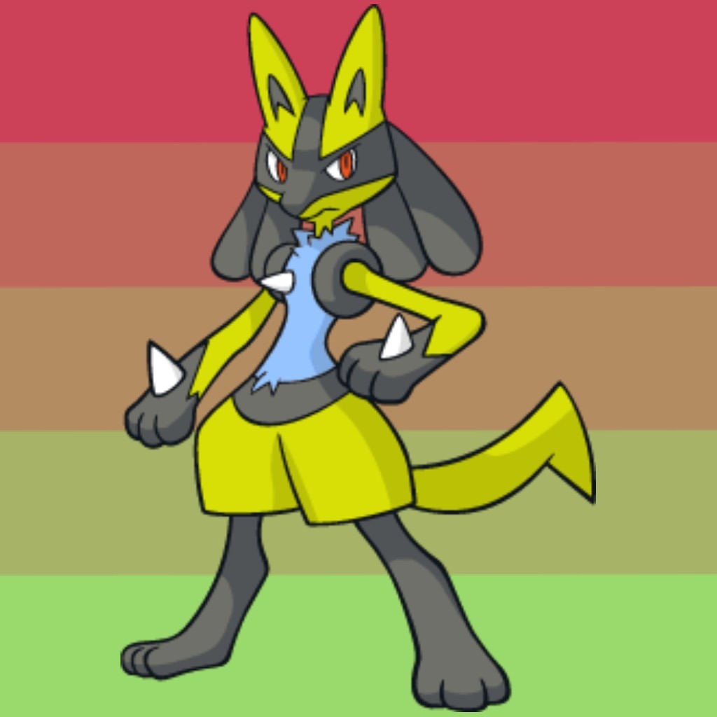 Pokemon Pride Icons — Aroflux and Aro Shiny Lucario for anon