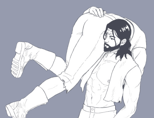 seekuh:seekuh:so, by @moash ‘s suggestion I tried to draw that scene where kaladin picks up moash to