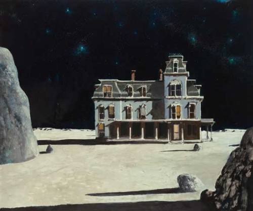 Julio Larraz aka Julio César Ernesto Fernandez Larraz (Cuban, b. 1944, Havana, Cuba) - 1: The
