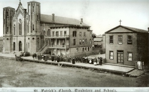 Old St. Pat’s, NW corner of Adams and Des Plaines, 1861, ChicagoOne of Chicago’s oldest 