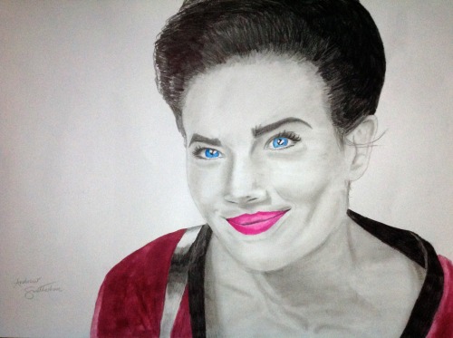 thetalshiartist:I realised that I’ve drawn and painted Jadzia a lot now…