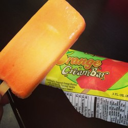 Throwback Ice Creams #Orangecreambar #Throwback #Icecream #Yum