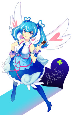 darkxyzduelist:  BLUE ANGEL | テル Permission to post. Do not delete this caption. 