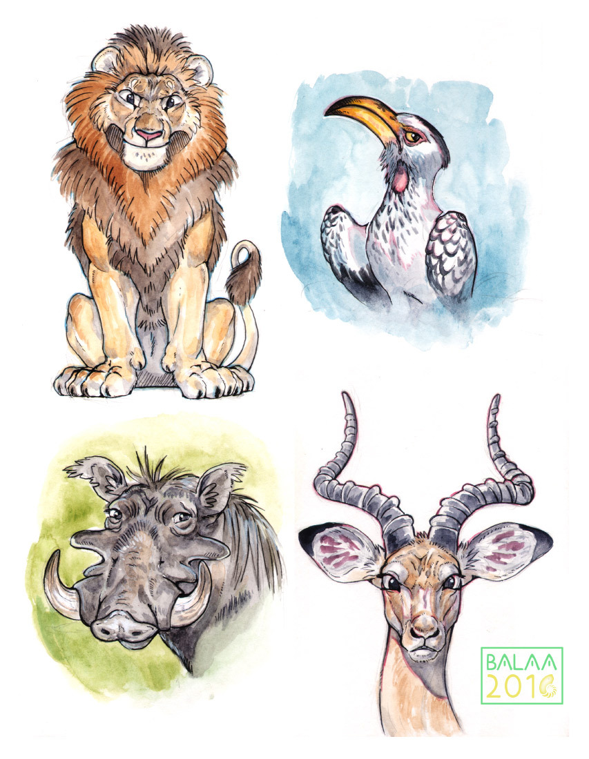 spiramirabilis:  More watercolor practice from the last weekend.  And a sneaky Loirin