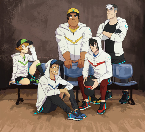 thesearchingastronaut:Team Voltron :3I guess Shiro is to old for Caps ;)