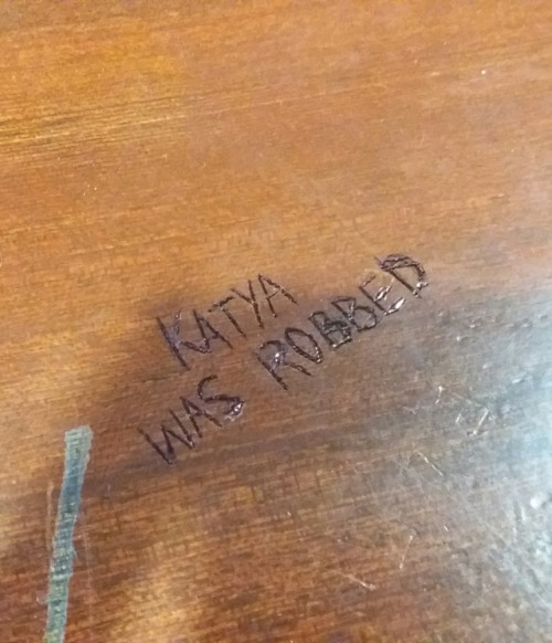 violetwigs:  I found this on a desk in a lecture hall today vkdlslwkd i love university