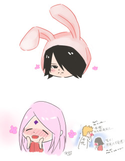 mitskiming-drew-this:  too much bears and bunnies jokes from themi have to do it too XD