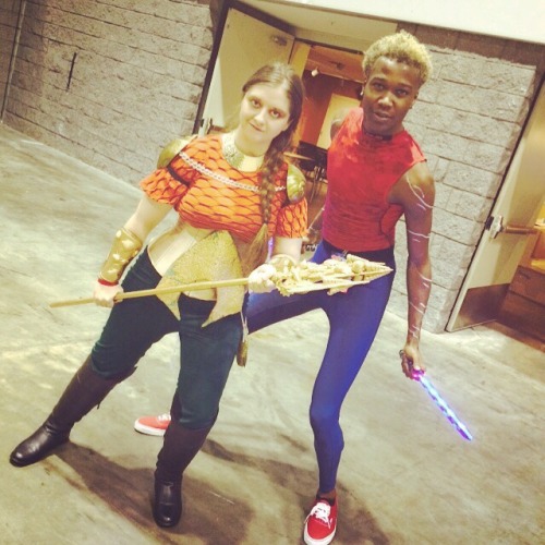 thatsthat24:  leothegiant: – Kaldur ‘Ahm (Aqua Lad) 🌀  – Young Justice 👊⚡️  –Geekycon Orlando 2015   Had such a fun time at Geekycon! Cosplaying for the first time was pretty awesome! I met so many awesome people too! I hope I did justice