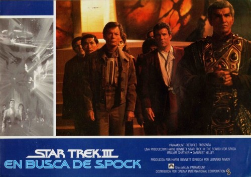 “Stark Trek III: The Search for Spock”      Spanish lobby cards (repost)