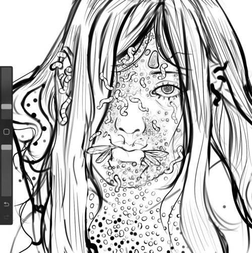 Trypophobia Warning! Lots Of Little Holes, Jane Prentiss Wip Fanart