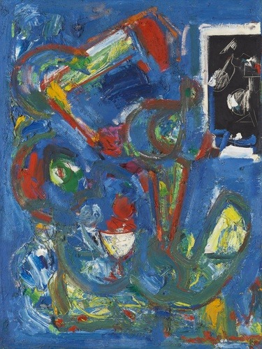 Blue Rhythm, Hans Hofmann, 1950, Art Institute of Chicago: Contemporary ArtGift of Society for Conte