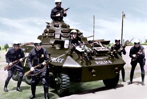 The Detroit Police Department’s “Commando Squads”.