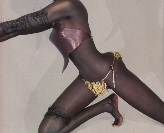 zegalba:Alek Wek for The Face Magazine (1998)