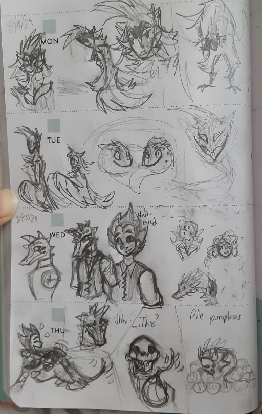 Dragon Au Art Dump 4