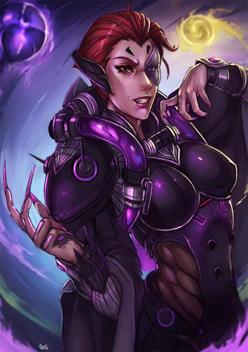 kachimahan:  Moira / OVERWATCHsupport me for more stuff here : www.patreon.com/chanitthank yakachima