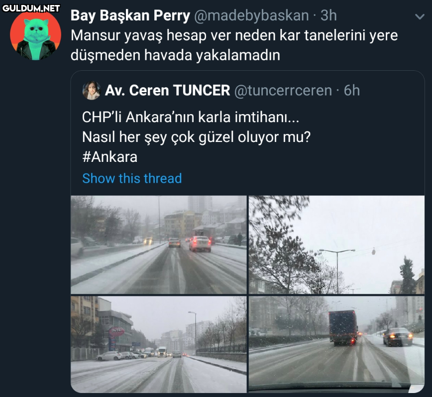 Bay Başkan Perry...