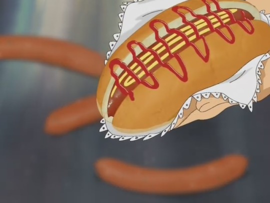 Futari wa Precure: Max Heart  - Episode 12 #futari wa precure #hot dog#anime food