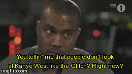 thehermesofverses:ask-the-sorceress:drstanky:2galsandnopals:Kanye gettin passionate about Wreck it R