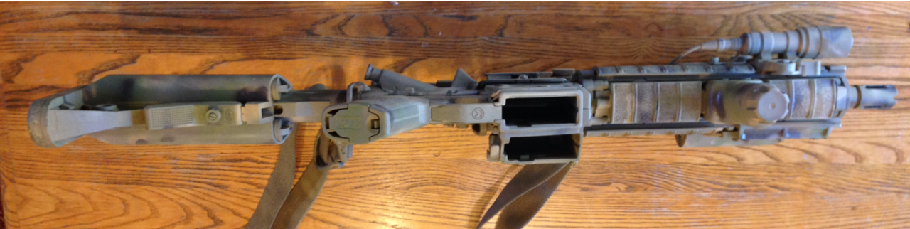 silencersteve:  dr-joe:  My Mk18Mod1.  Love this paint job!