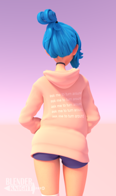 blenderknightsfw:  She turn around   <3